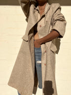 Vintage Wool Trench Coat