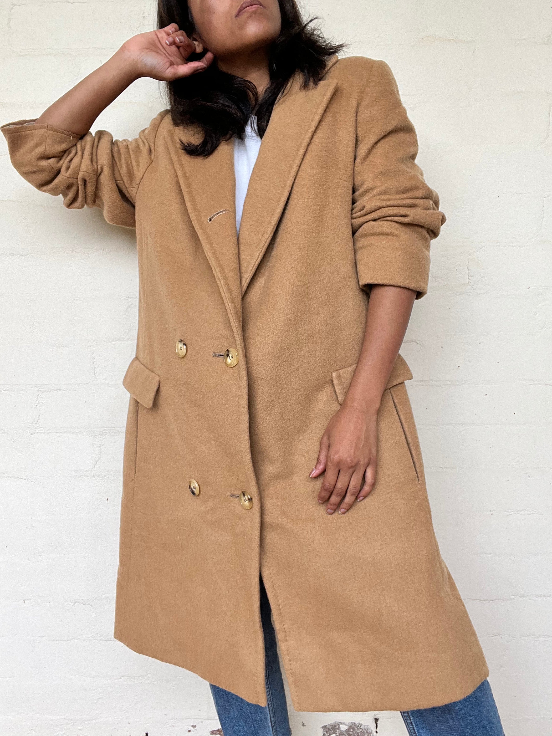 Vintage Pure Cashmere Coat