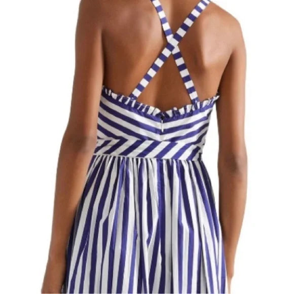 J.Crew Striped Maxi Dress