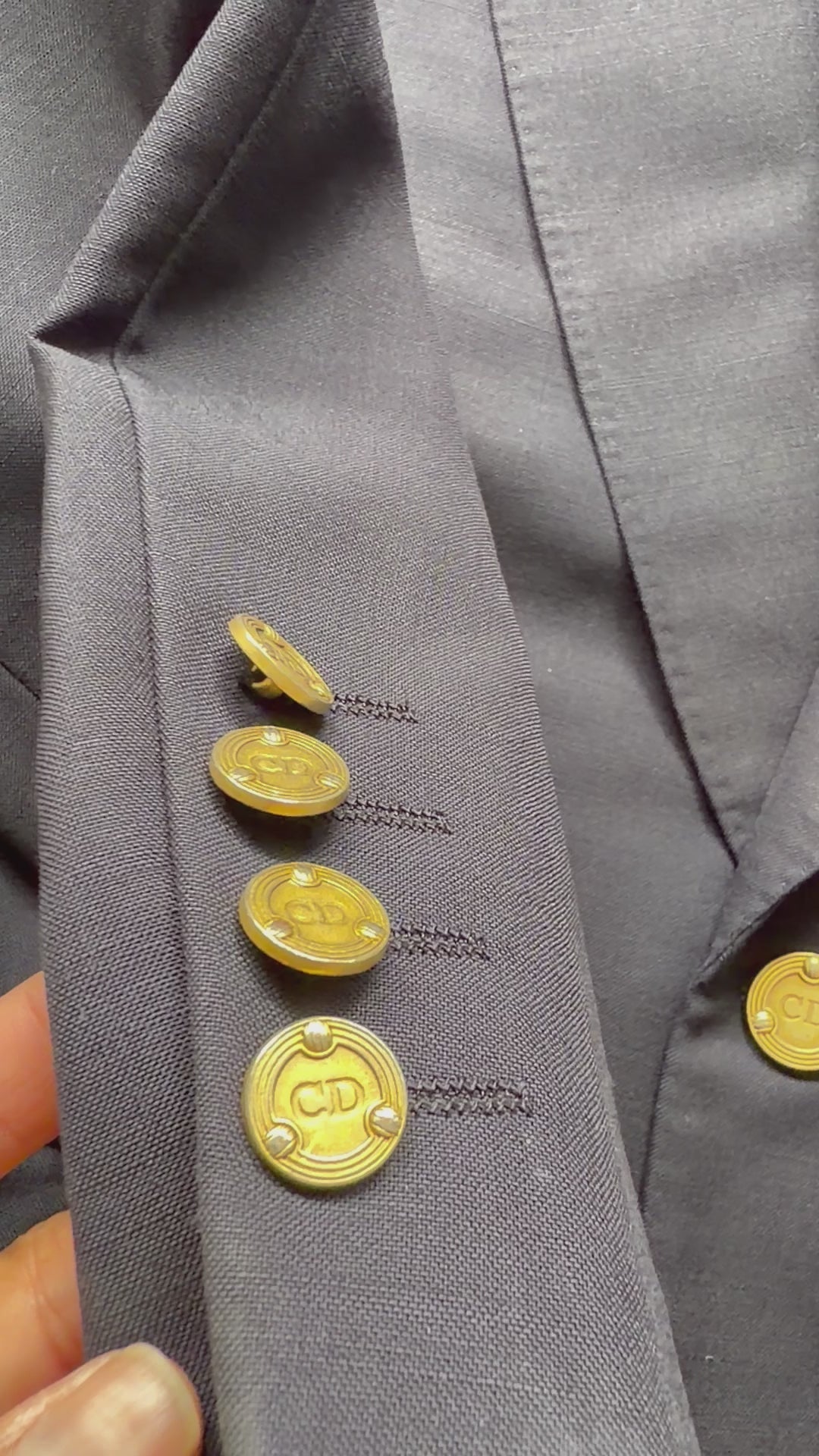 Christian Dior Navy Blazer