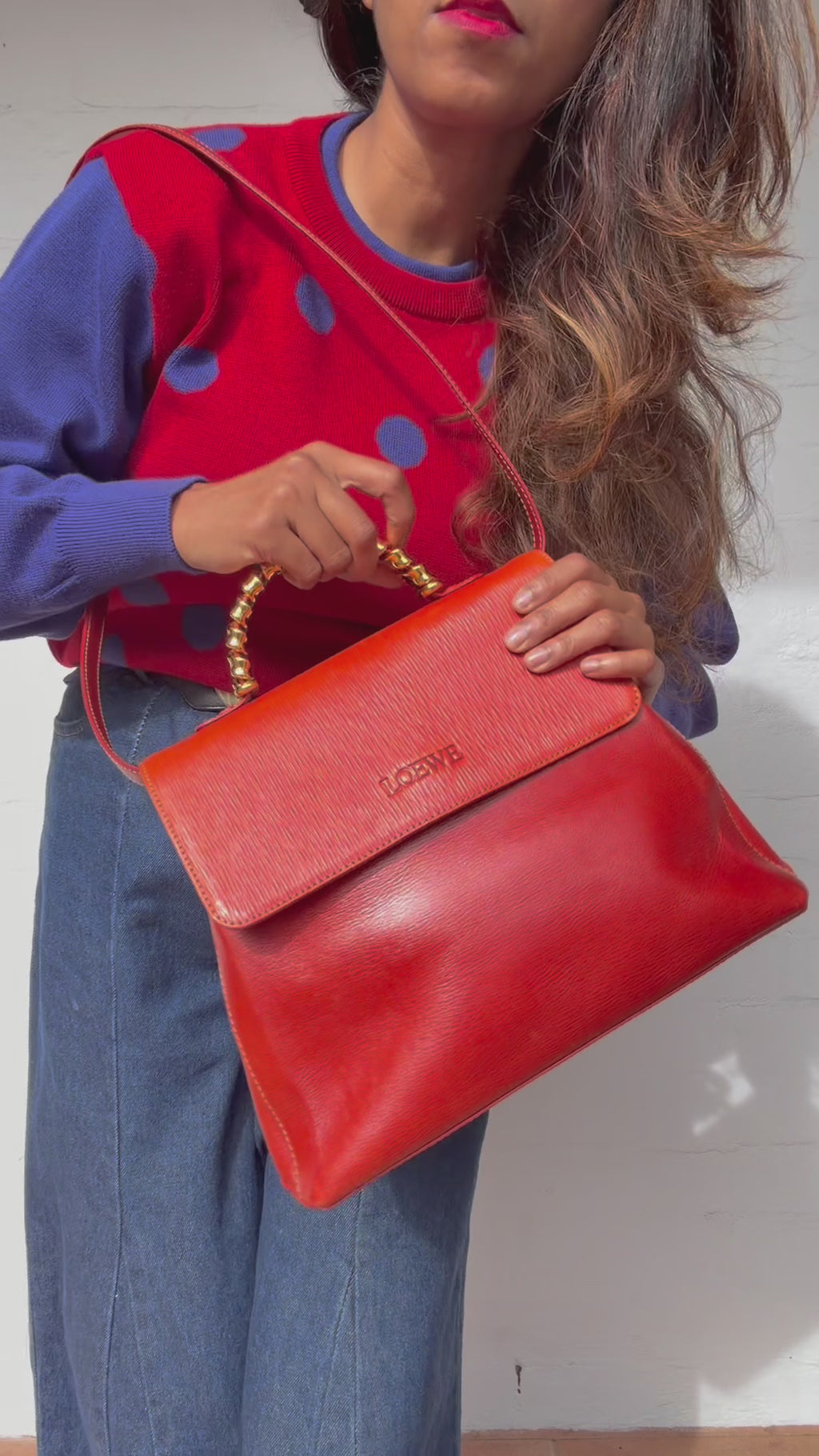 Vintage LOEWE Velazquez Shoulder Bag