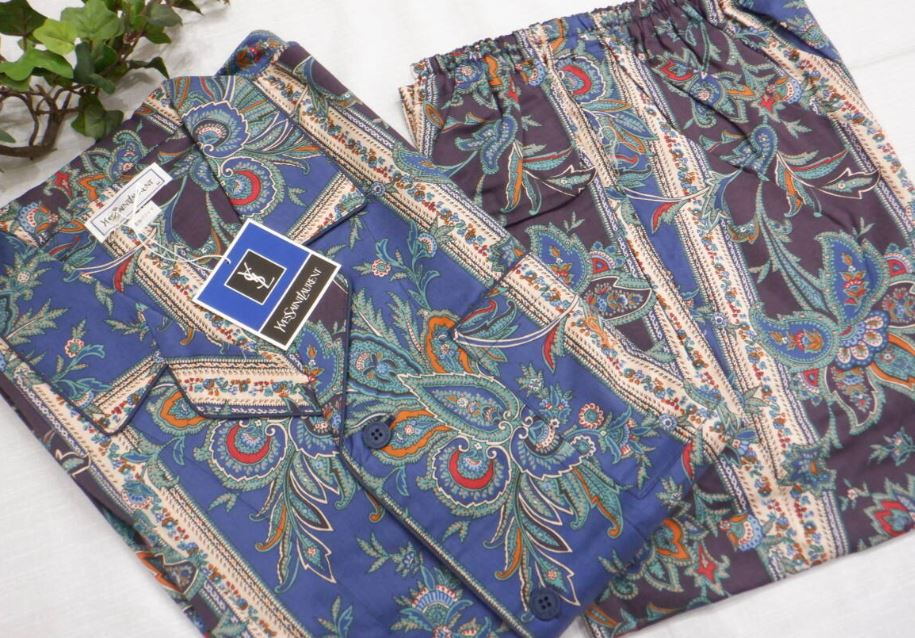 Vintage Yves Saint Laurent Pajama Set - Dead Stock