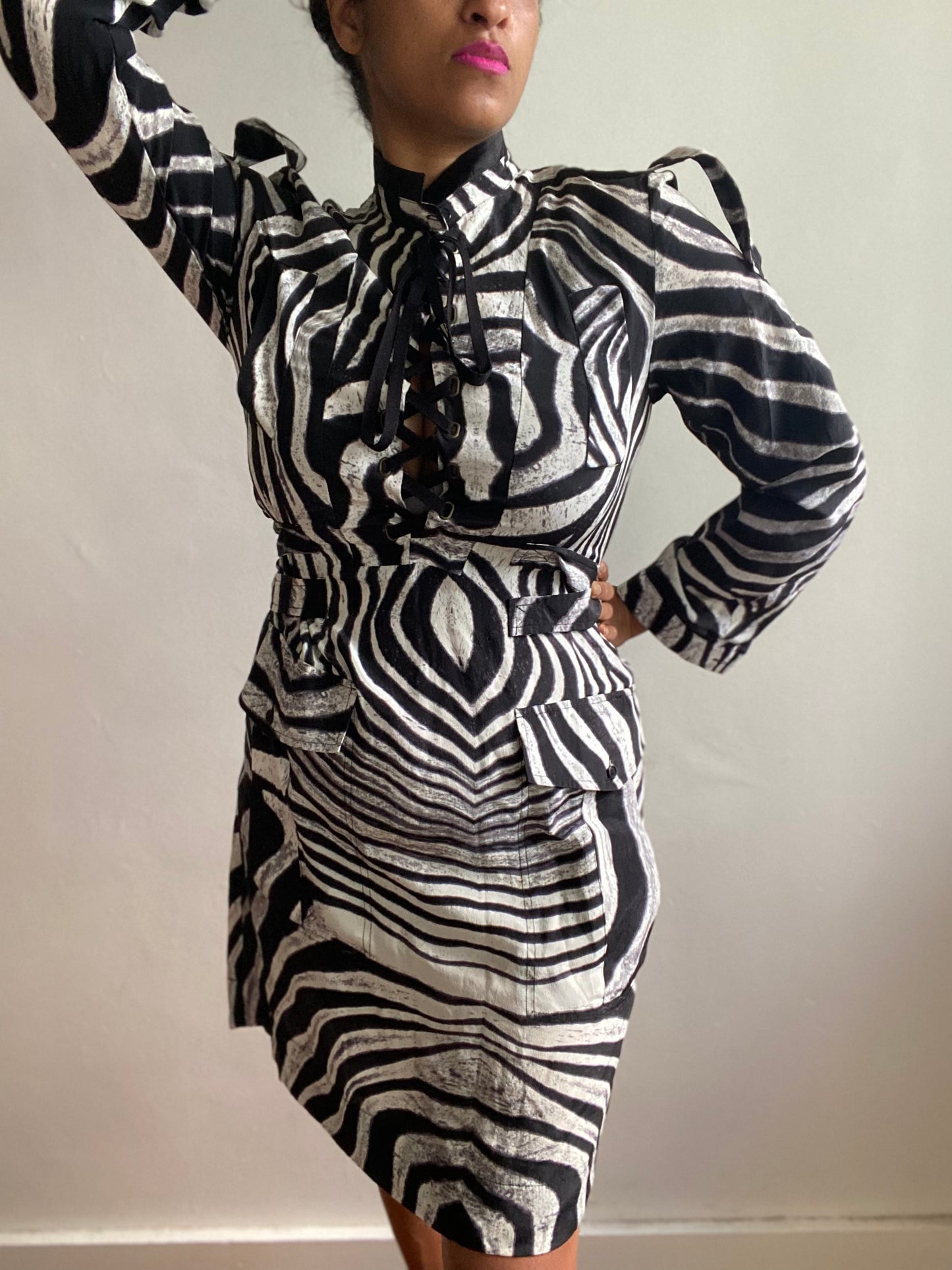 Vintage Just Cavalli Silk Dress