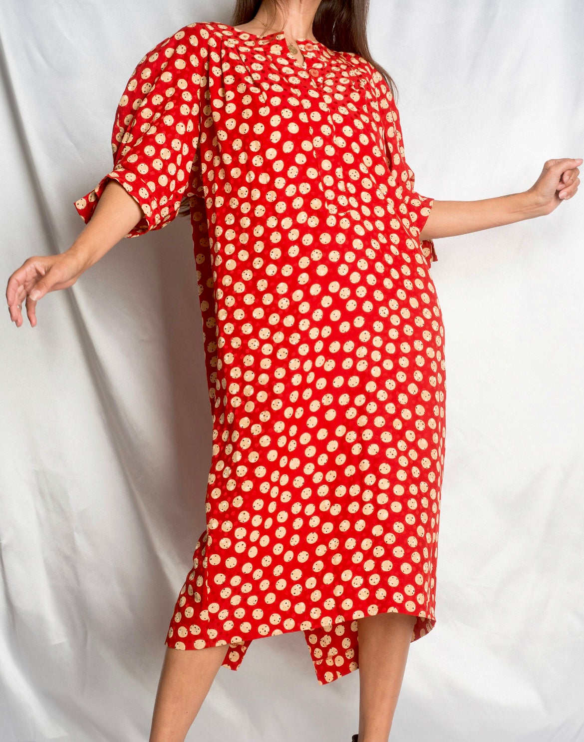 Authentic Vintage Fendi Silk Dress