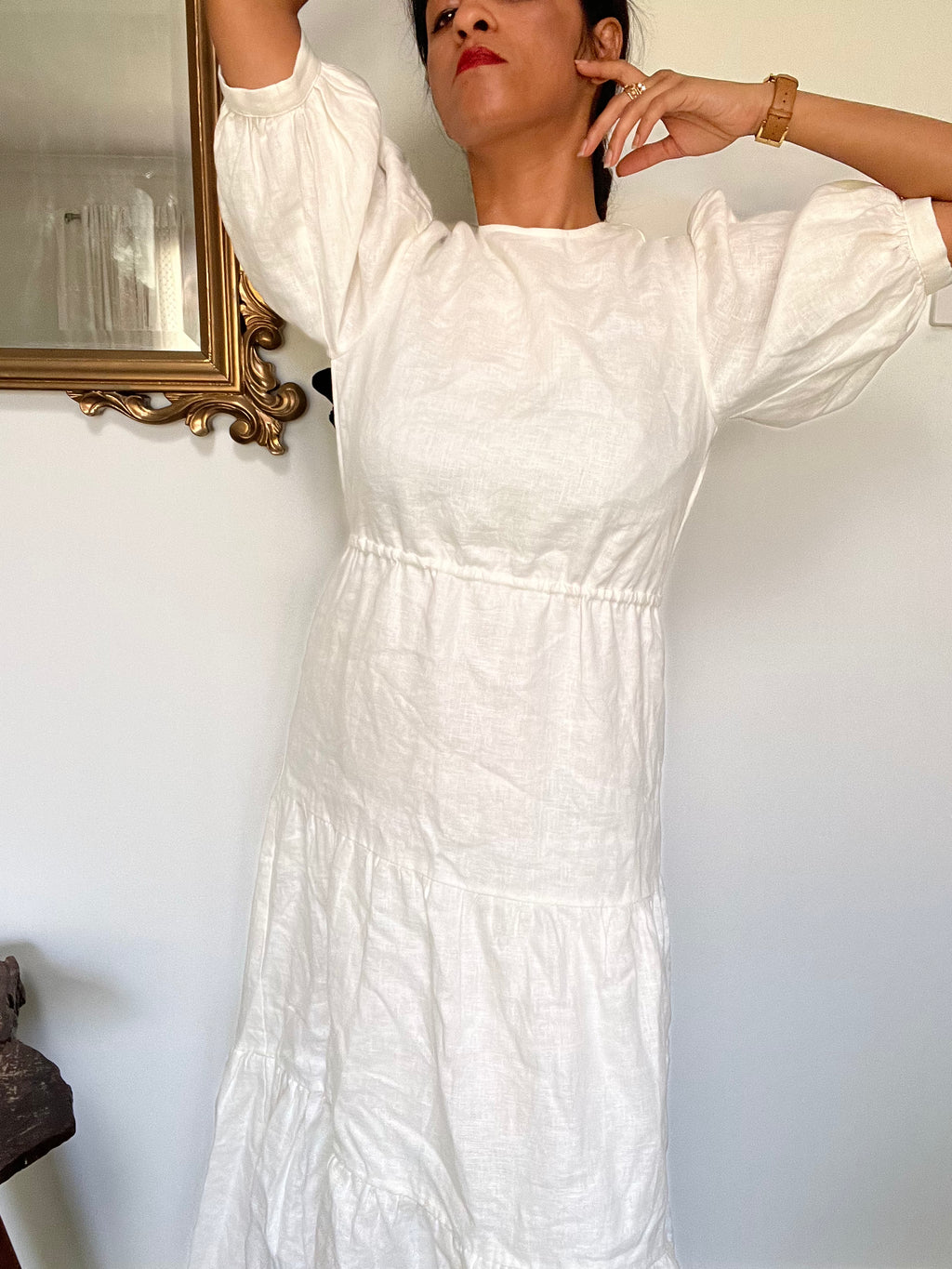 Sir the label Linen dress