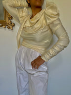 Zimmerman Scarf Bodice Silk Blouse