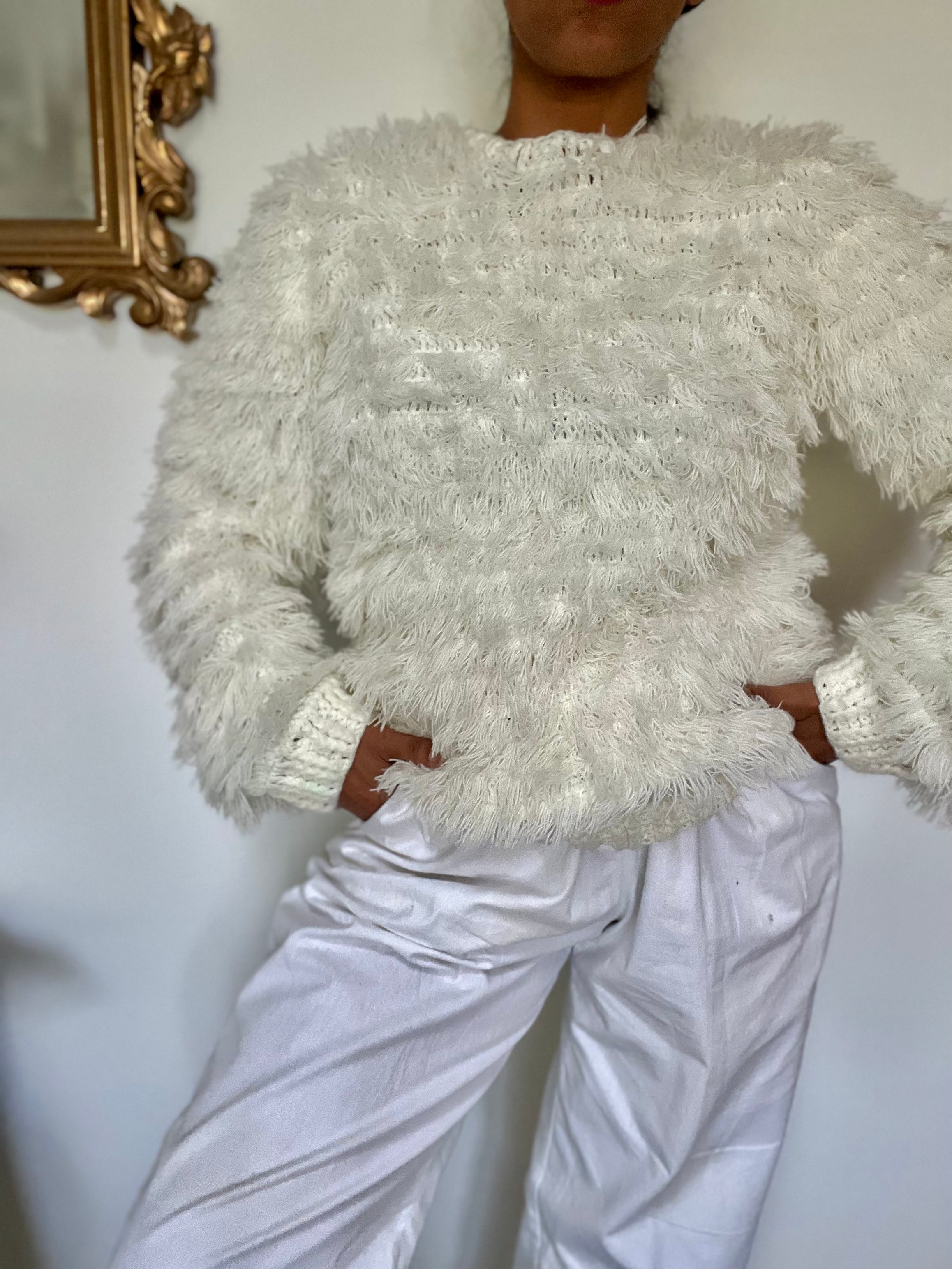 Vintage Fluffy Jumper