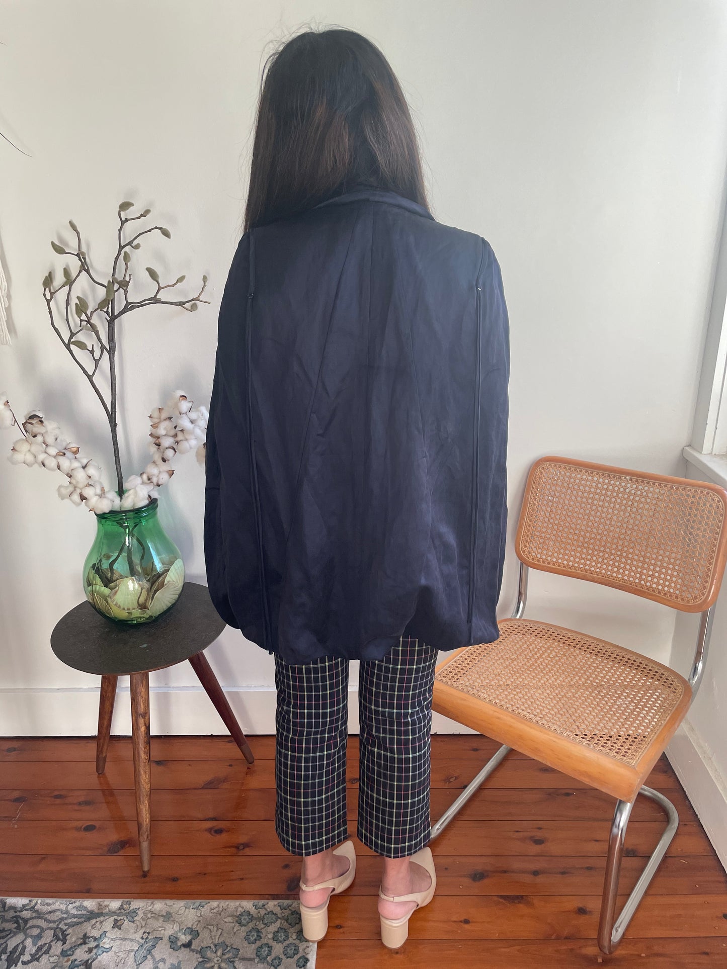 Kitx Linen Cape - Navy