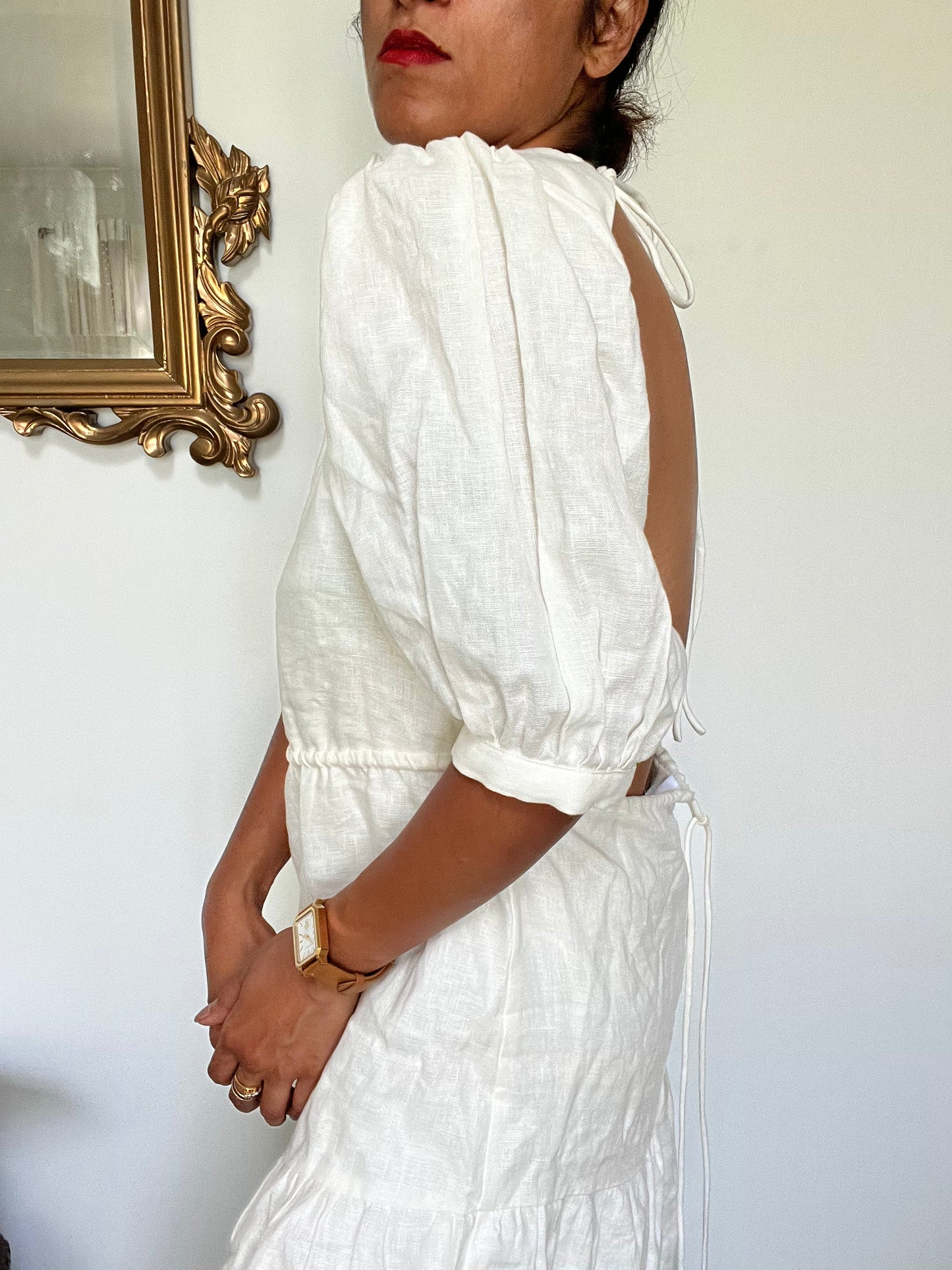 Sir the label Linen dress
